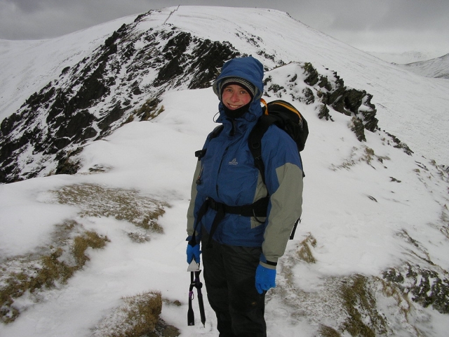 Camicrema por la cerro en invierno 